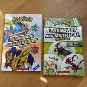 Pokemon Handbook to the Galar Region - and legendary and mythical book